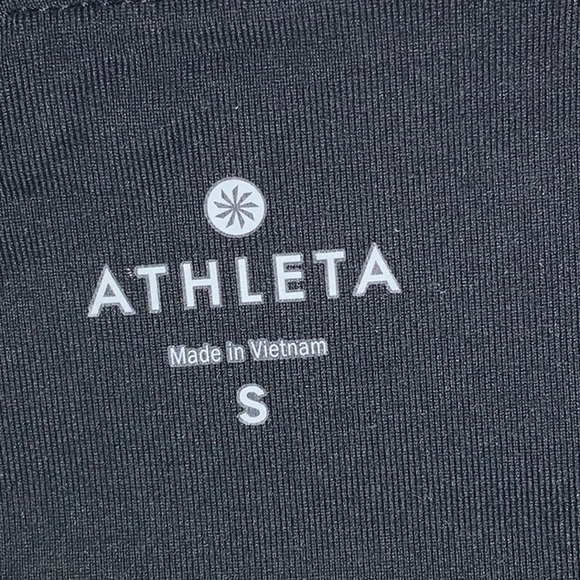 NWOT Athleta Leggings with zipper pockets, Dual Color, Size S - Picture 5 of 7